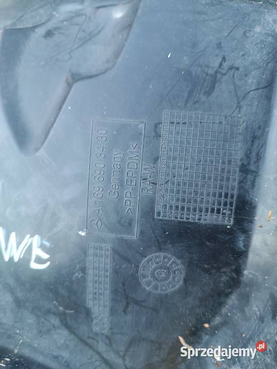 NADKOLE PRAWE LEWE MERCEDES W169 wielkopolskie Międzychód