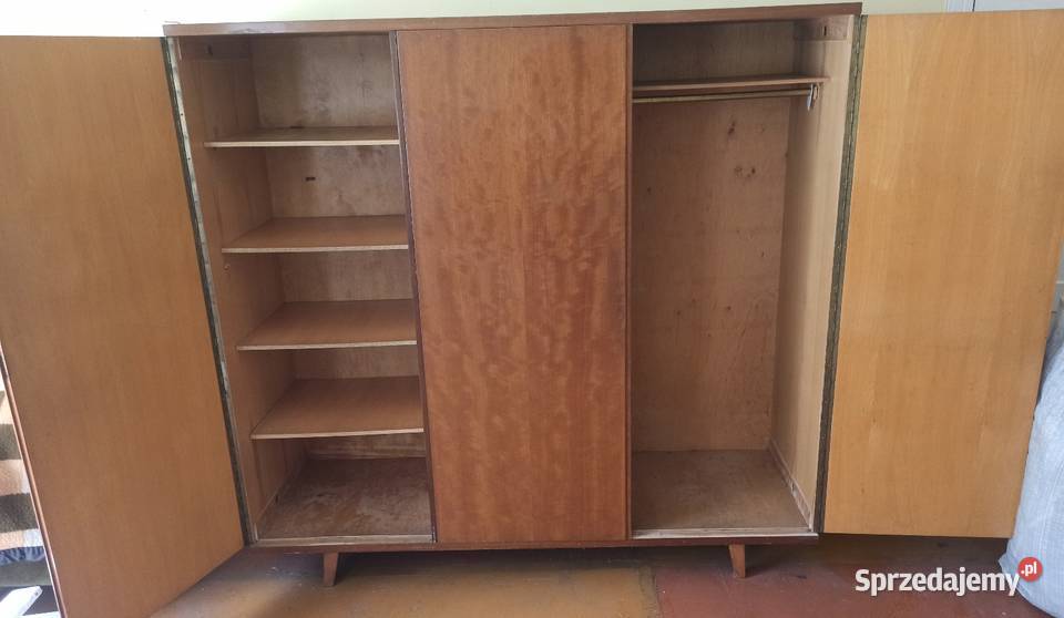 2 duże szafy z okresu PRL 180x180x60 ok 50 Wieluń sprzedam