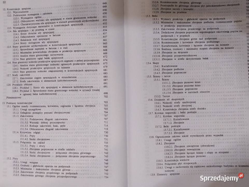 Podstawy projektowania konstrukcji żelbetowych i technika, nauki techniczne Kraków sprzedam