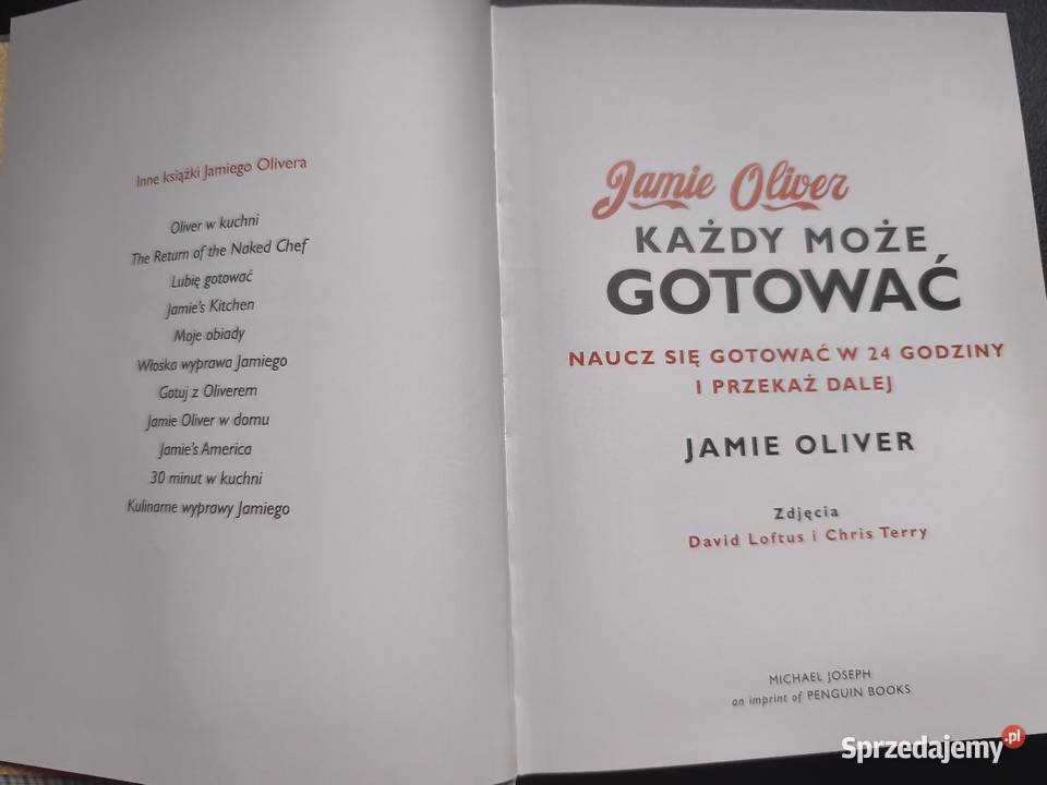 Książka Jamiego Olivera początkujących Gdańsk