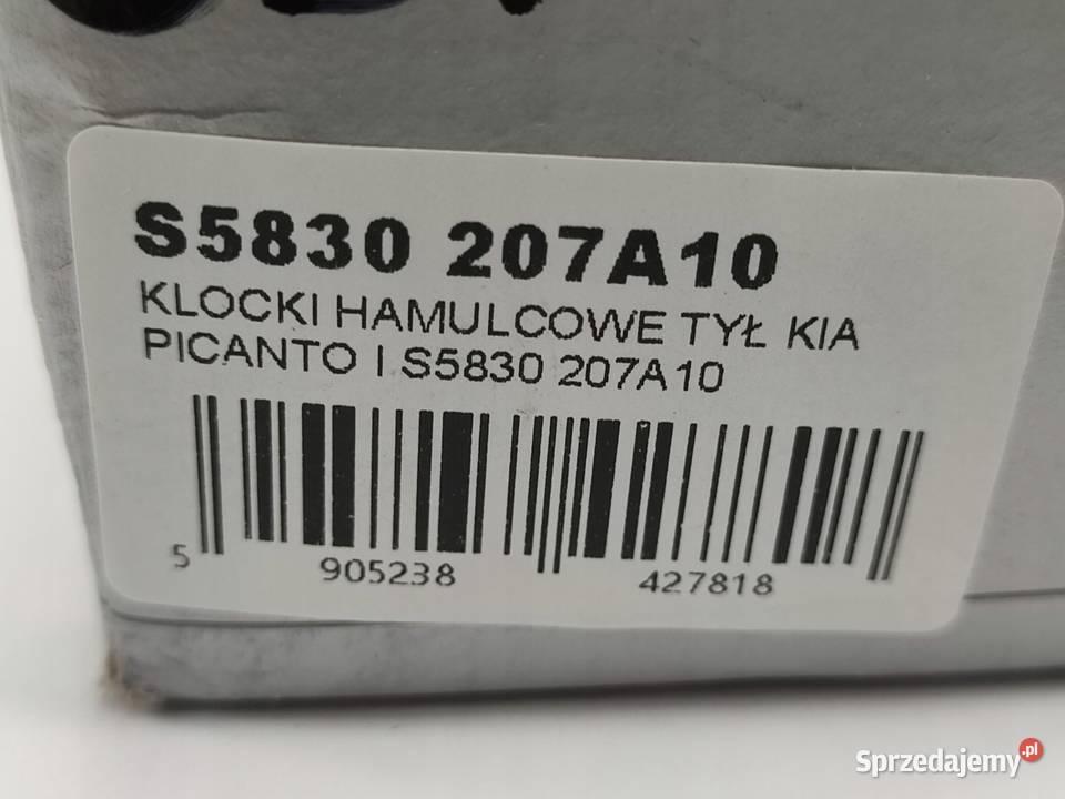 KLOCKI HAMULCOWE TYŁ KIA PICANTO I SA 20042011