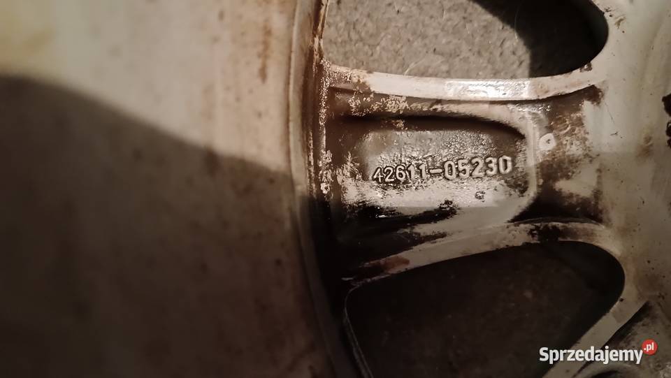 Felgi aluminiowe Toyota 16 5x1143 ET45 601mm Rybnik