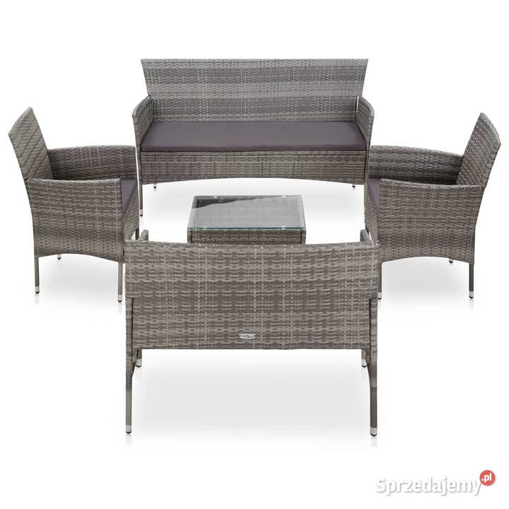 vidaXL 5cz zestaw wypoczynkowy do ogrodu Warszawa