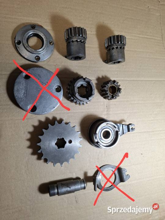 Mz ts 250 części zachodniopomorskie Stargard sprzedam