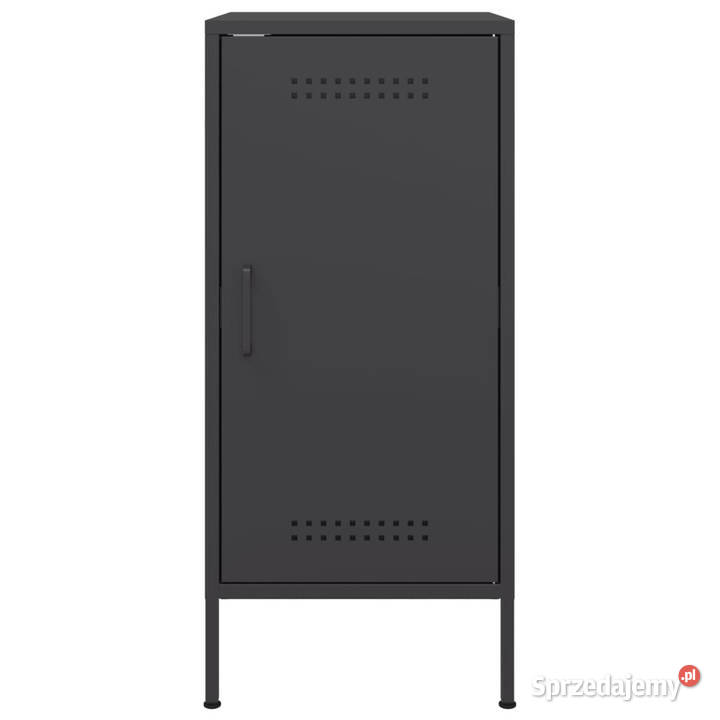 Szafka czarna 36x39x79 stal WM843012 mazowieckie Warszawa