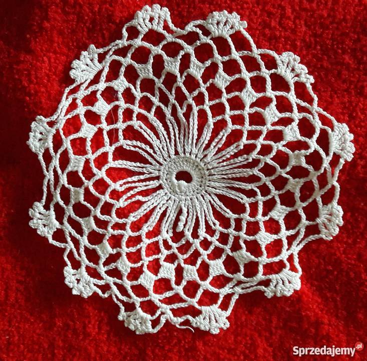 Serwetki ręcznie robione szydełkiem różne Warszawa sprzedam