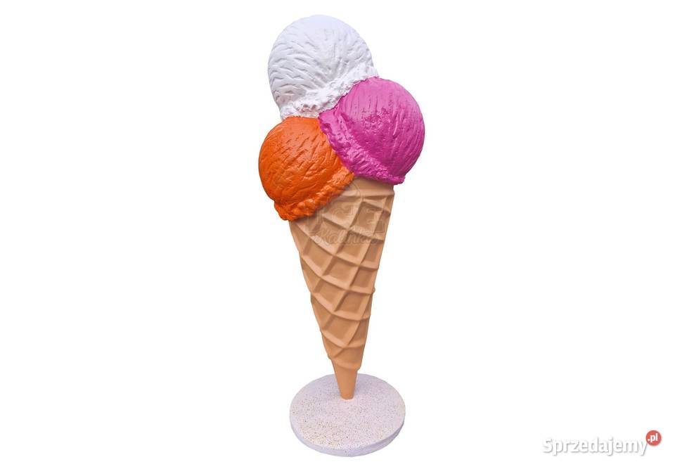 Makieta Figura loda gałkowego model 3D lody Sandomierz
