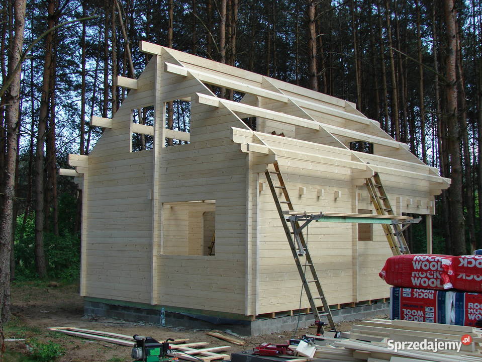Konstrukcje domów z bali dowolne konfiguracje sprzedam