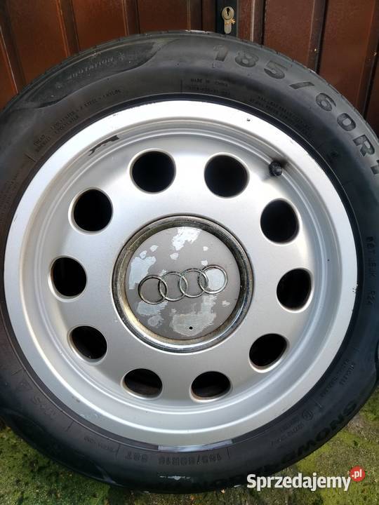 Felgi 15 5 x 100 Audi A3 8L ładne z dekielkami
