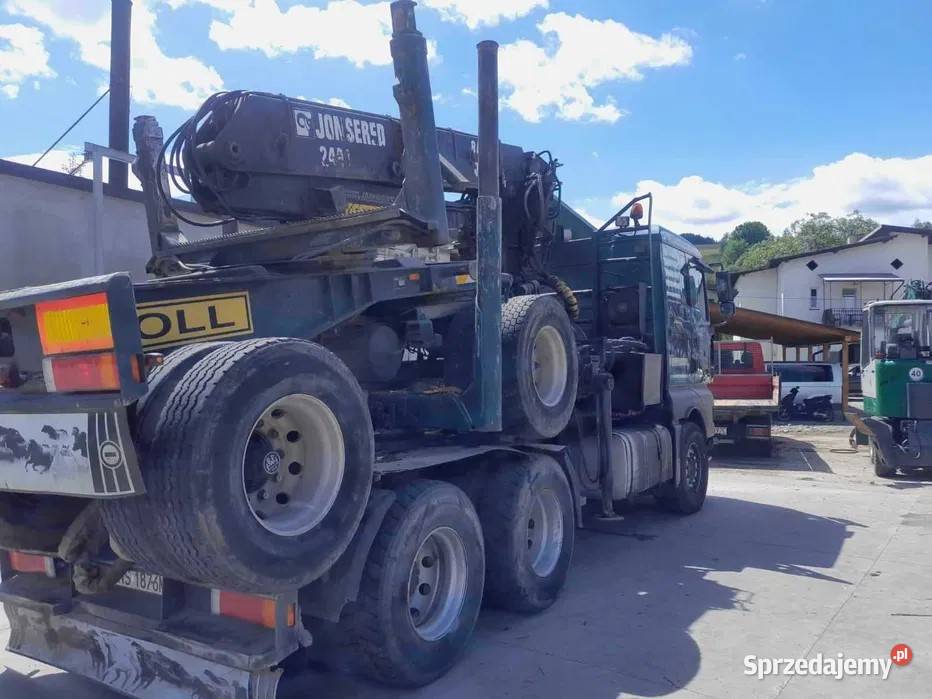 samochód do przewozu drewna dłużycy zestaw małopolskie Przysietnica