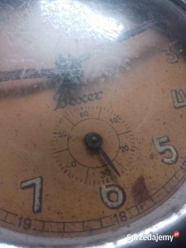 Zegarek Junghans Boxer budzik warmińsko-mazurskie Milejewo