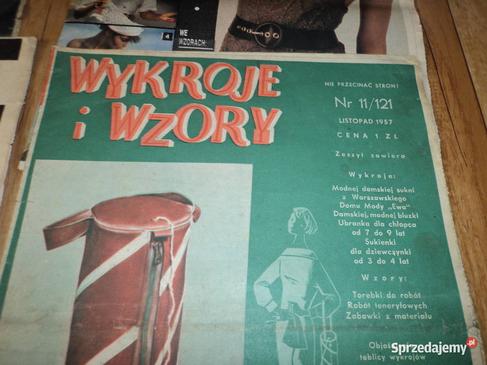 Wykroje i wzory Kobieta i życie 6 Nowy Sącz