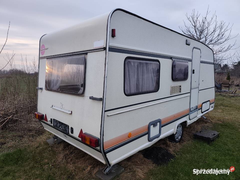 Przyczepa Kemping Domek Budowa Burstner Club Burstner Błonie