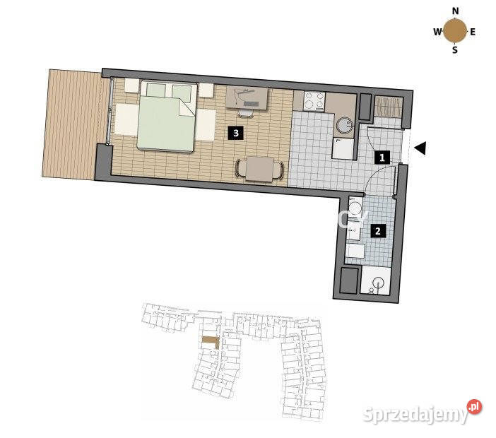 Ogłoszenie mieszkanie Kraków Czyżewskiego 2549m2
