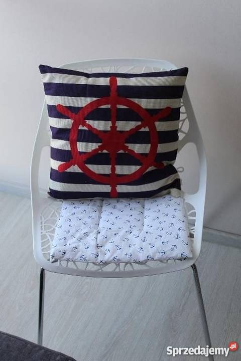 Poduszki dekoracyjne z motywem morskim Gdańsk