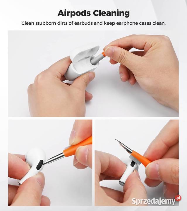 Zestaw do czyszczenia AirPods Pozostałe Zawiercie