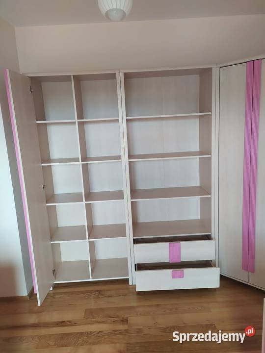ZESTAW MEBLI DO POKOJU DZIEWCZĘCEGO KOMPLET Kazimierza Wielka