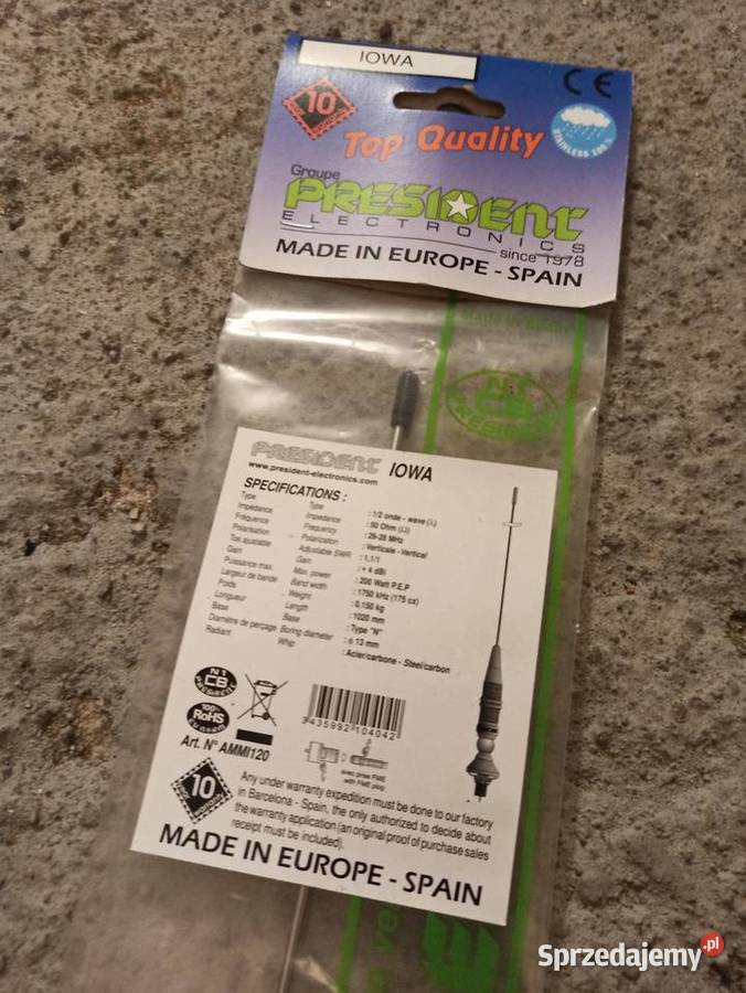 Cb radio Alan nowa nie używana antena CB Bytów