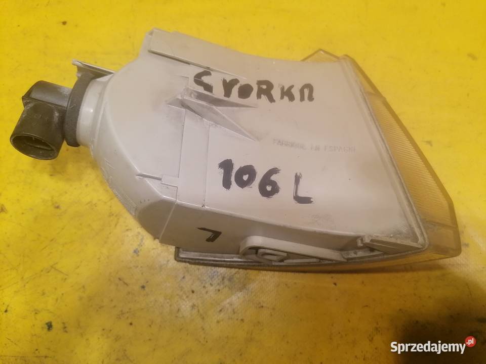 kierunkowskaz lewy Yorka Peugeot 106 r9296 Piotrków Trybunalski