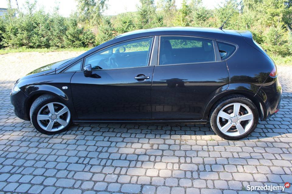 Piękny Seat Leon II 19 TDI 105 ALU KLIMATRONIK czujnik zmierzchu Leon Łask sprzedam