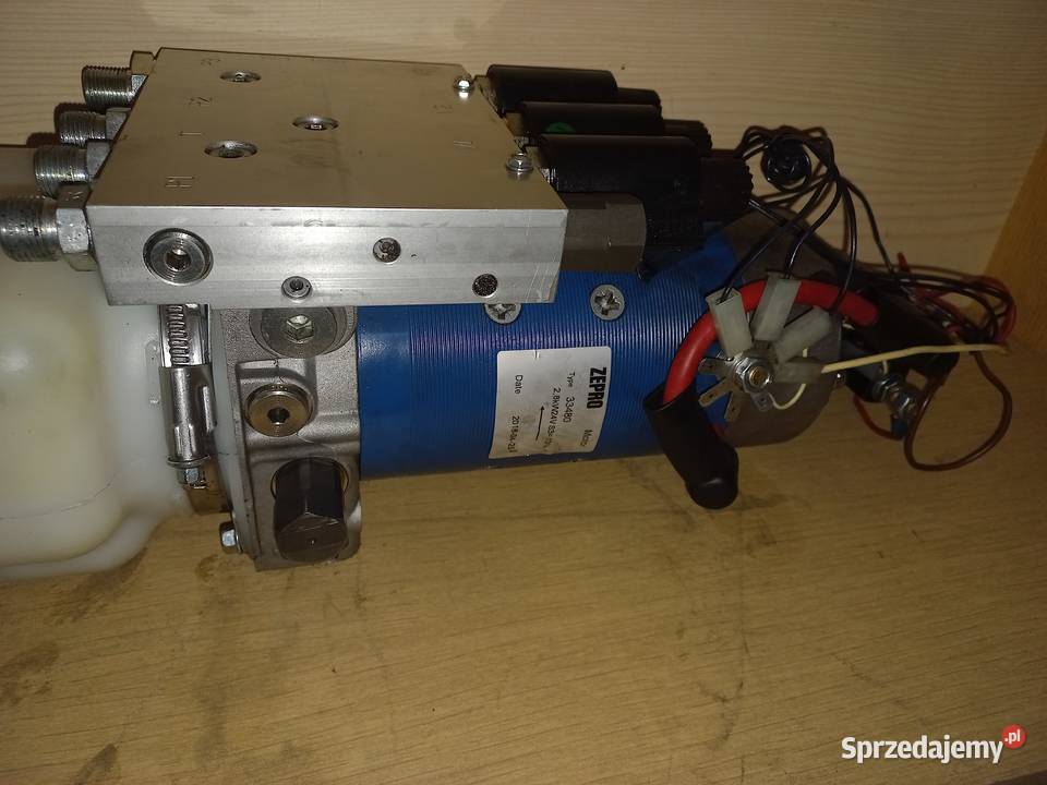 Silnik 33480 24V pompa agregat hydrauliczny Przykona sprzedam
