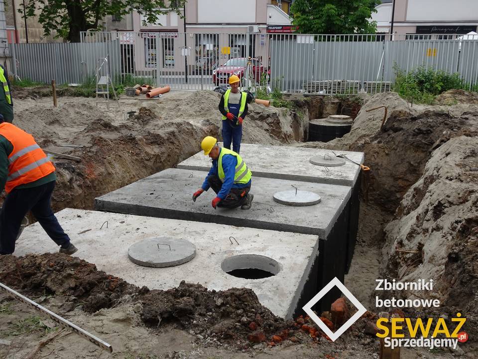 Szambo betonowe 12 litrów Zbiornik betonowy 12m3 Długołęka