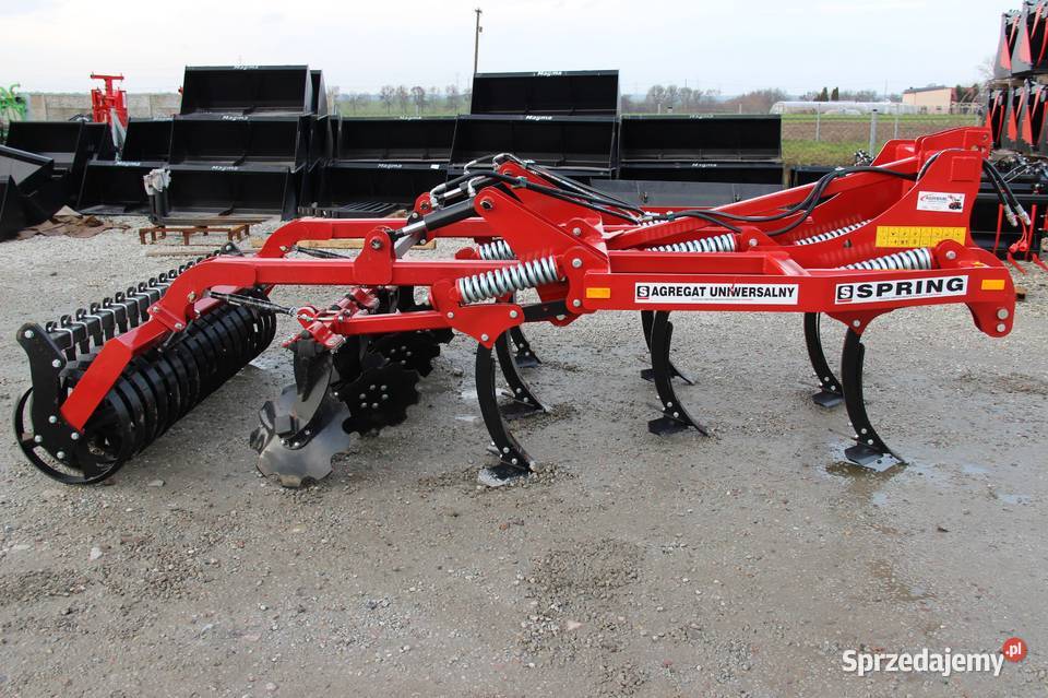 Agregat orkowo podorywkowy uniwersalny Spring nieuszkodzony Rogóźno