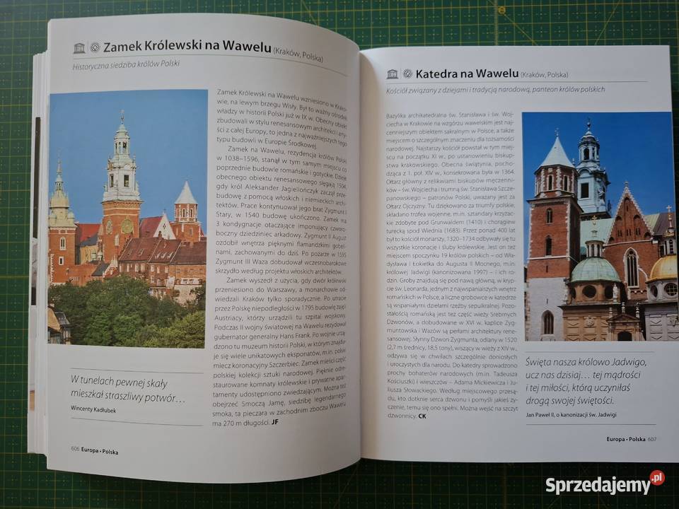 1001 miejsc historycznych które w życiu zobaczyć Kraków sprzedam