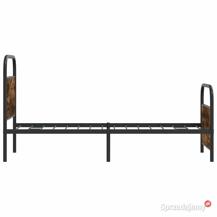 Łóżko bez materaca przydymiony dąb 75x190 100cm mazowieckie
