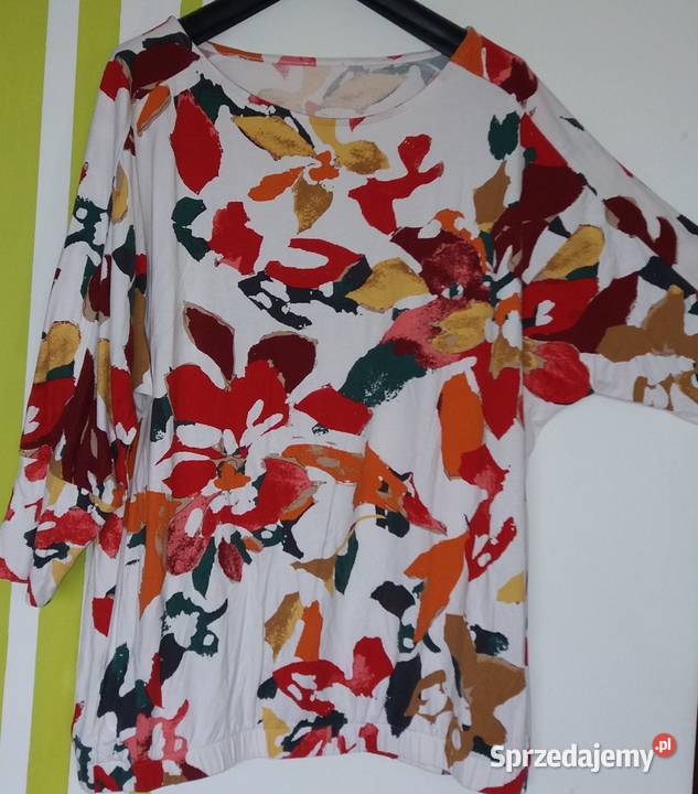 XL48 Kolorowa bluzka ala nietoperz Gliwice