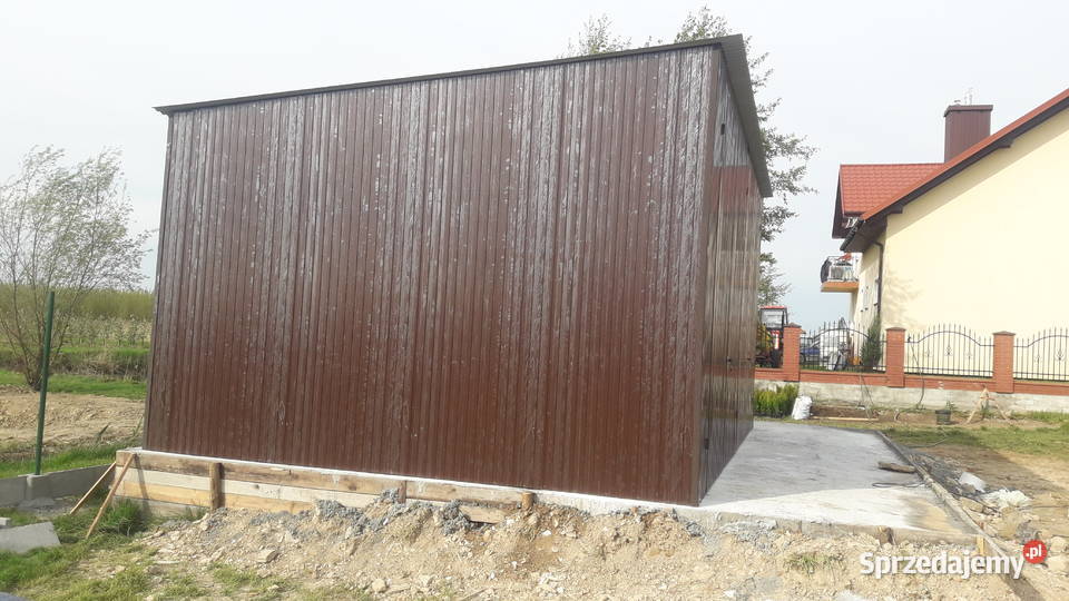 Garaż Blaszany Ocynkowany Wiata Hala Magazyn podkarpackie Krosno