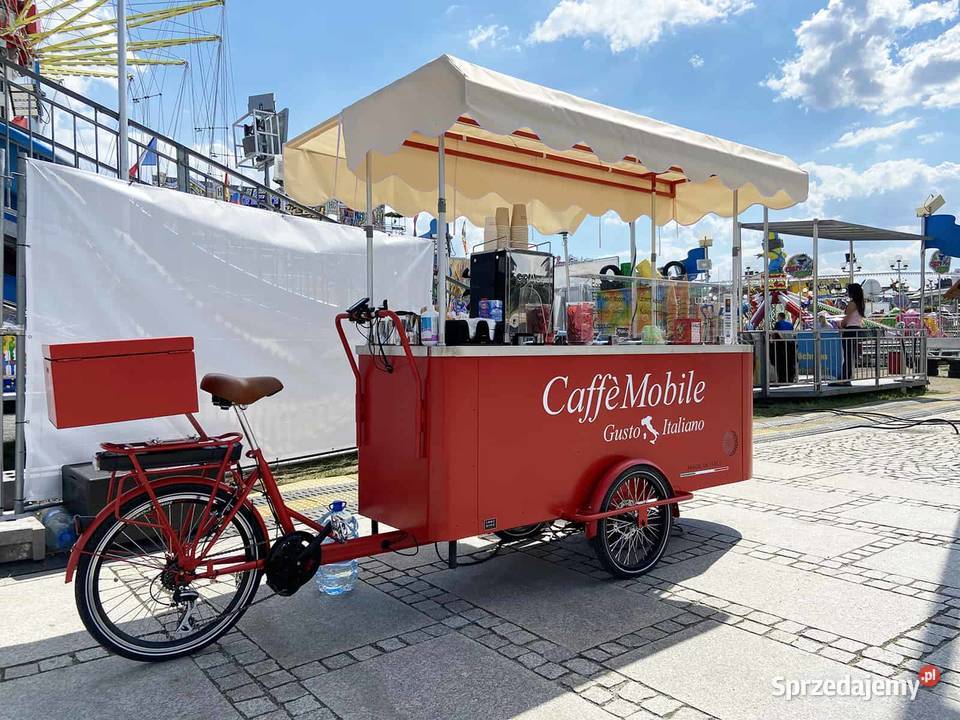 Riksza do sprzedaży kawy Autonomiczny Coffee Pabianice