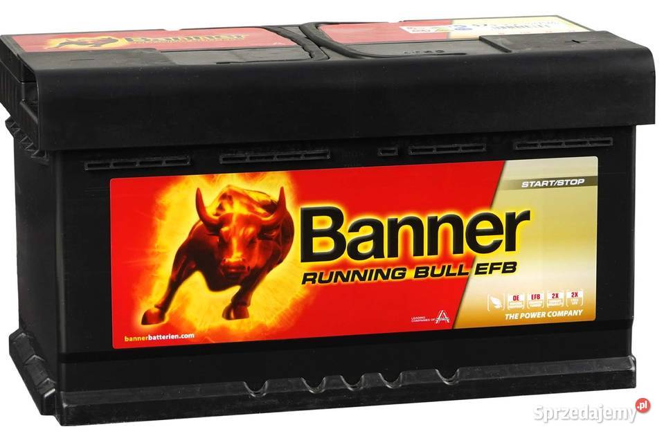 Akumulator 75Ah 730A Banner Running Bull EFB lubuskie Gorzów Wielkopolski