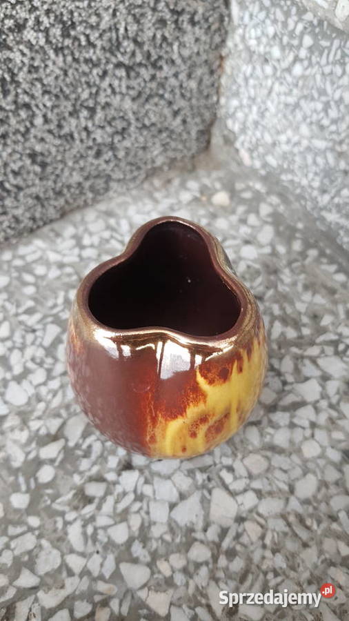 Niemiecki mały wazonik z lat 70 Myszków