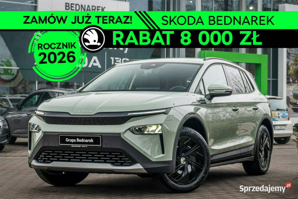 koda ELROQ 50 55 kWh 170 Rok produkcji 2026 łódzkie sprzedam