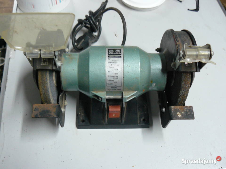 Szlifierka stołowa ddr warsztat 250 wat Dom i Ogród Nowa Sól