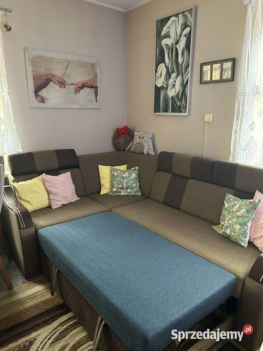 Narożnik z funkcją spania