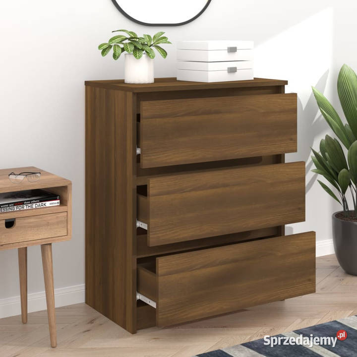 Szafka brązowy dąb 60x35x76 materiał mazowieckie Warszawa