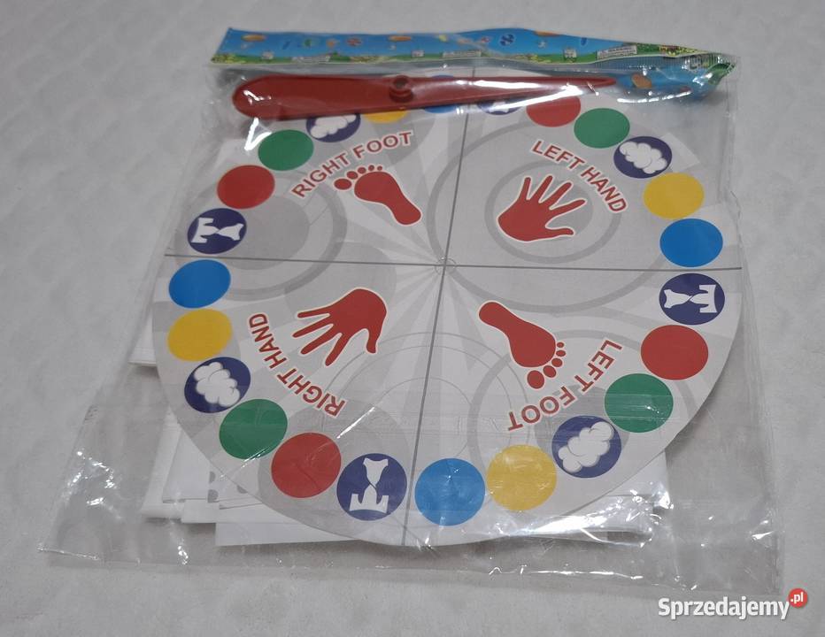 Gra Twister zręcznościowa familijna rodzinna