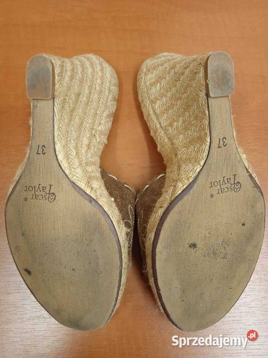 Espadryle na koturnie r 37 Koszalin sprzedam