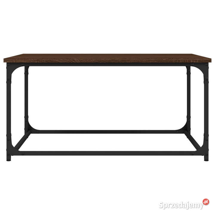 Stolik kawowy brązowy dąb 80x50x40 WM823296 Warszawa