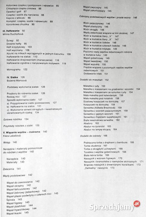 Zręczne ręce Szydełkowanie Margita Sarnicka Chełm