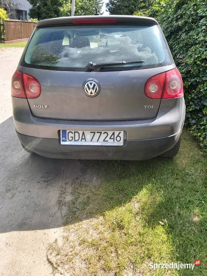 VW GOLF 5 19 TDI pomorskie Pruszcz Gdański sprzedam