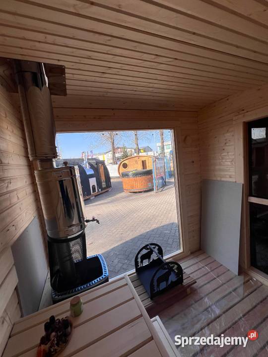 Sauna Ogrodowa LOFT RĘKI 4 m PANORAMA Białystok
