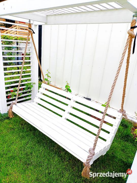 Huśtawka z pergolą mazowieckie sprzedam