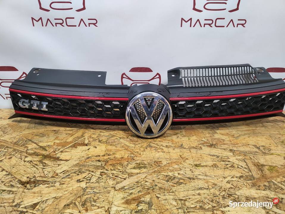 Grill Atrapa Vw Golf VI GTi 5K0853651A wielkopolskie Pleszew