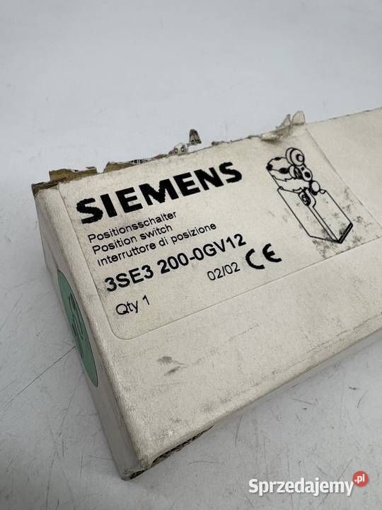 Siemens 3SE3 2000GV12 Wyłącznik krańcowy Warszawa