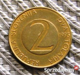 Słowenia 2 Tolaria 1995r i 1996r wielkopolskie Kalisz