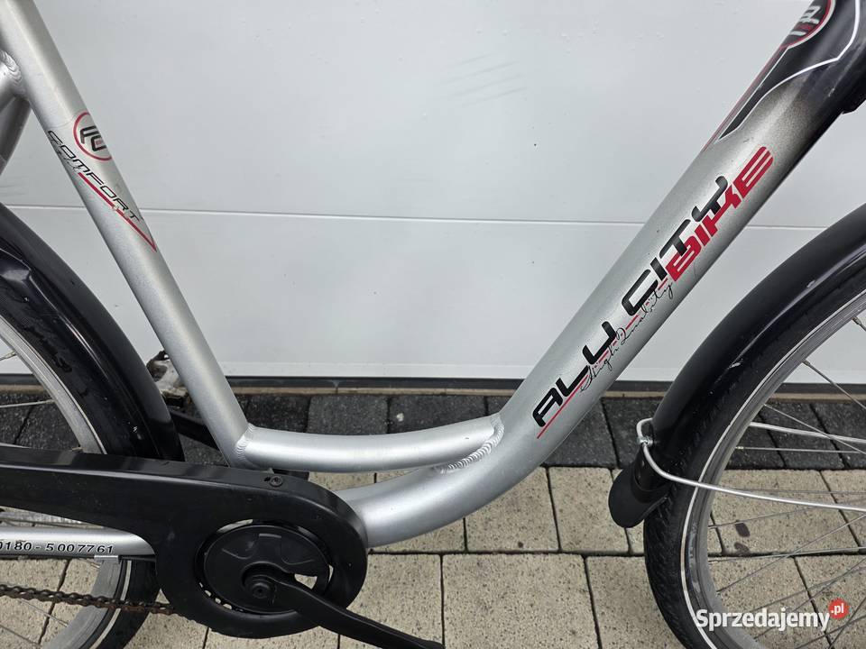 Rower miejski ALUCITY BIKE7 biegów SRAM S7koła dolnośląskie Jelenia Góra sprzedam