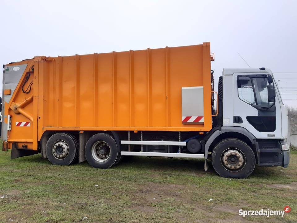 Renault 370 śmieciarka komunalna Zaklików